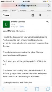 Playboy Scam