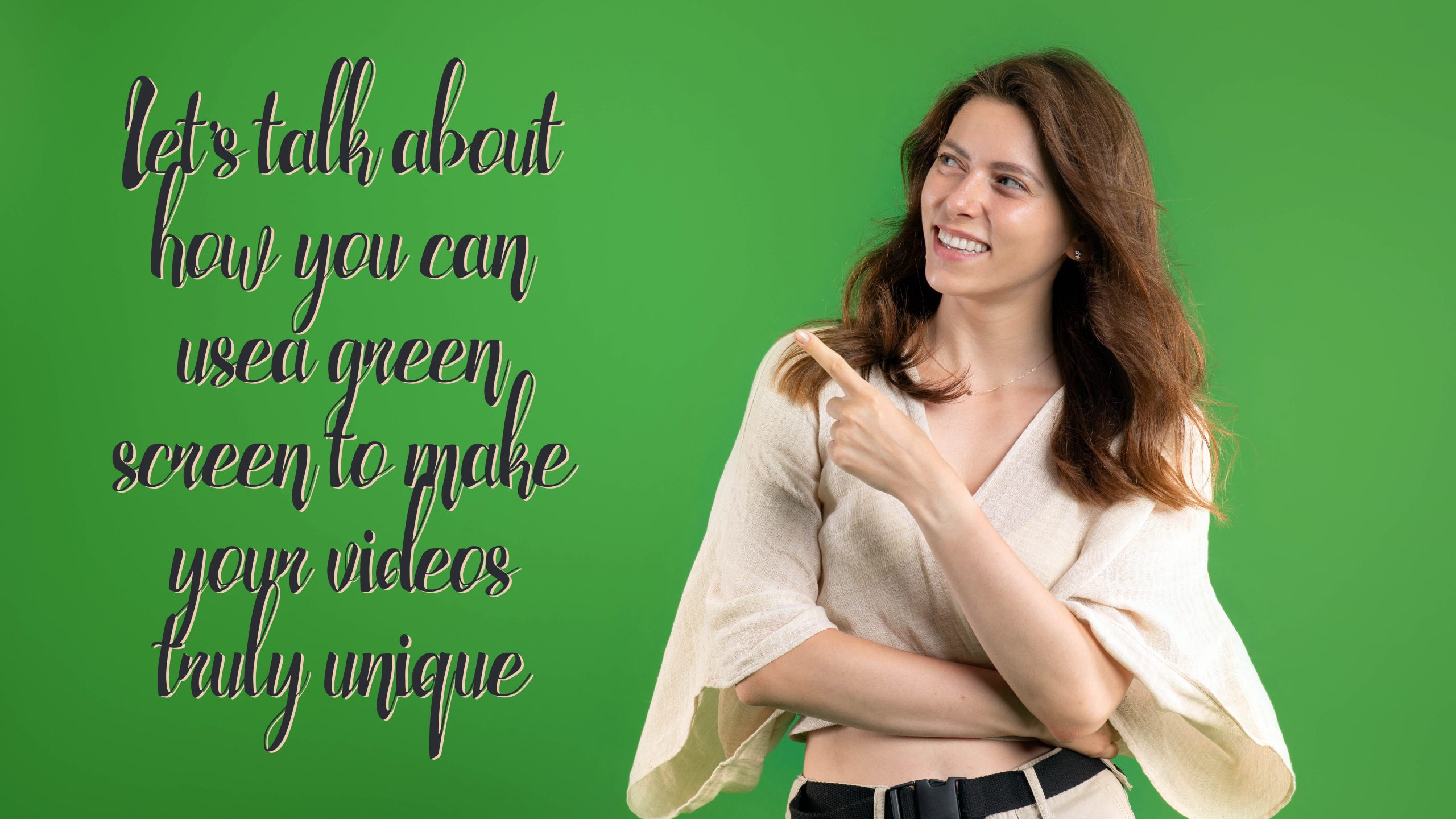 How to use a green screen for your OnlyFans videos