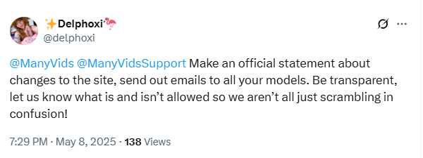 ManyVids Says You Can Still Bang Your STEP-Dad Just Not Your Brother