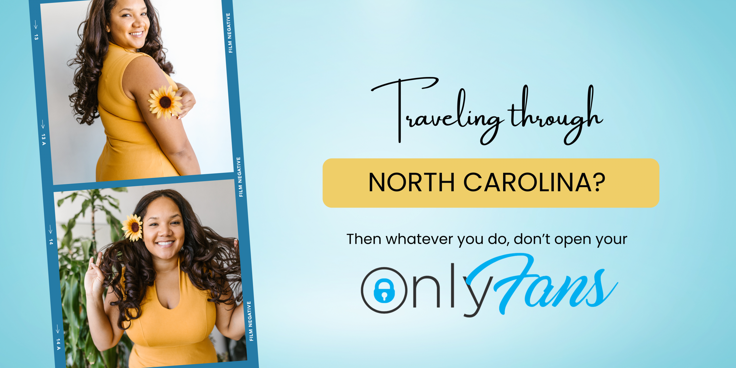 Traveling Through North Carolina? Don't open your OnlyFans