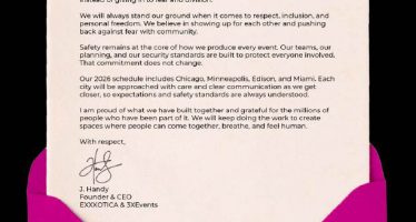 EXXXOTICA Expo Announces 2026 Season: “Escape Your Reality” Theme Celebrates Connection, Safety, and Inclusivity Amid Challenging Times