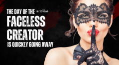 The Day of Faceless Creators on Onlyfans is Quickly Going Away