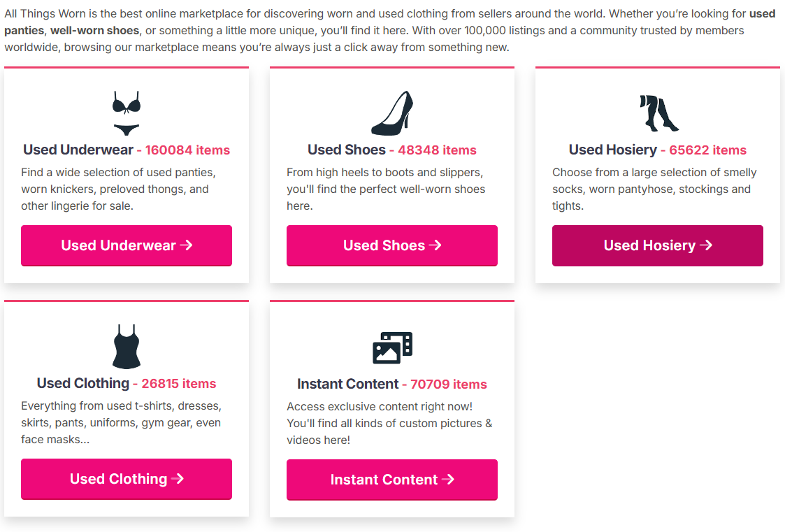 All Things Worn Launches ‘Kink Auctions’ Feature to Boost Creator Earnings