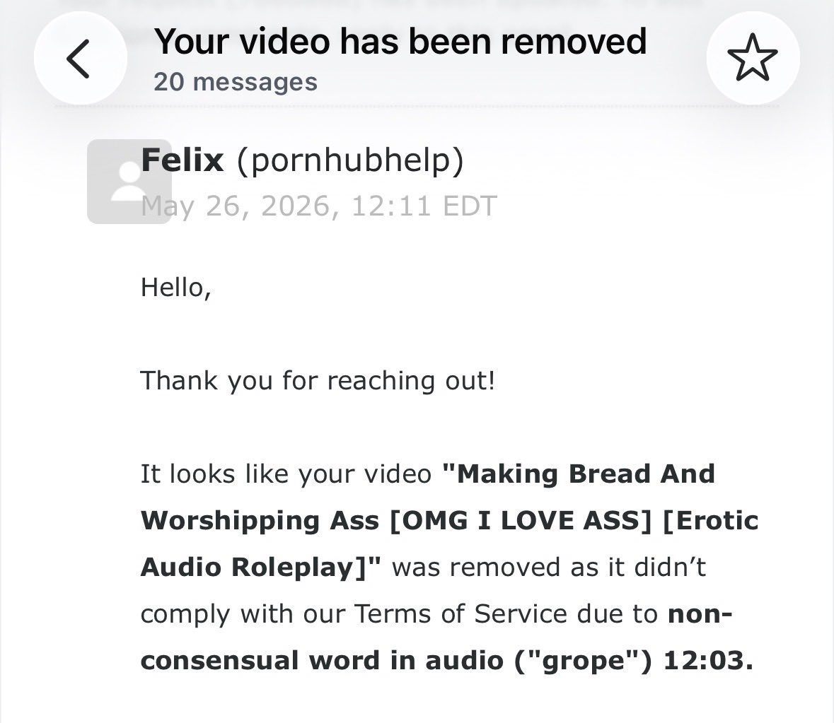 Why the Word “Grope” Is Now Being Censored