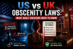 US vs UK Obscenity Laws: What Adult Creators Need to Know