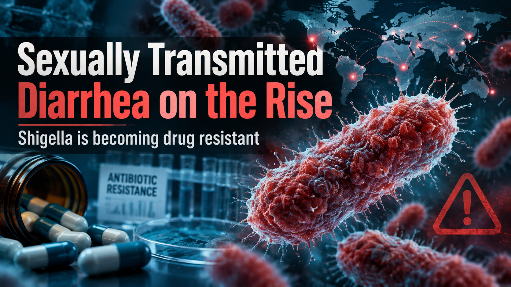 Sexually Transmitted Diarrhea Is Spreading as Drug Resistance Surges
